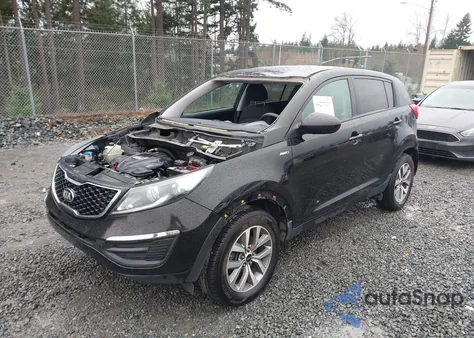 2015 Kia Sportage Lx из США, поврежденный, VIN KNDPBCAC1F7699299